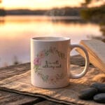 cană creștină cu mesajul "it is well with my soul" cană creștină cu mesajul "it is well with my soul"