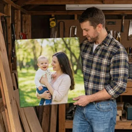 tablou canvas pătrat