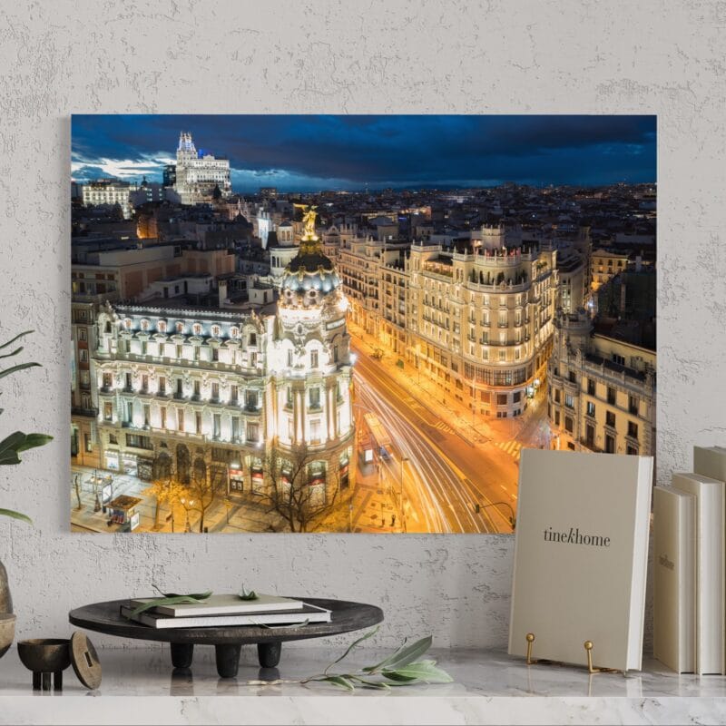 Tablou canvas decorativ – CITY MADRID –