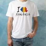tricou i love romania