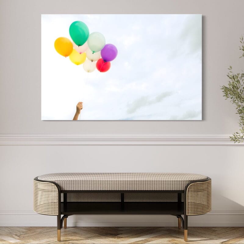 tablou canvas decorativ baloane