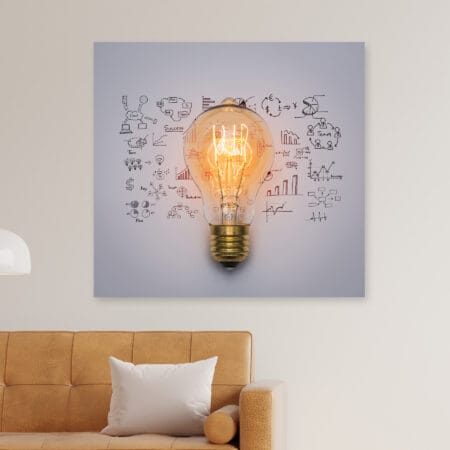 Tablou canvas decorativ – PENTRU BIROU