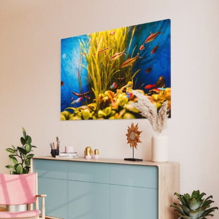 tablou canvas decorativ pesti