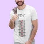 tricou personalizat bărbați cu mesaj — român fain
