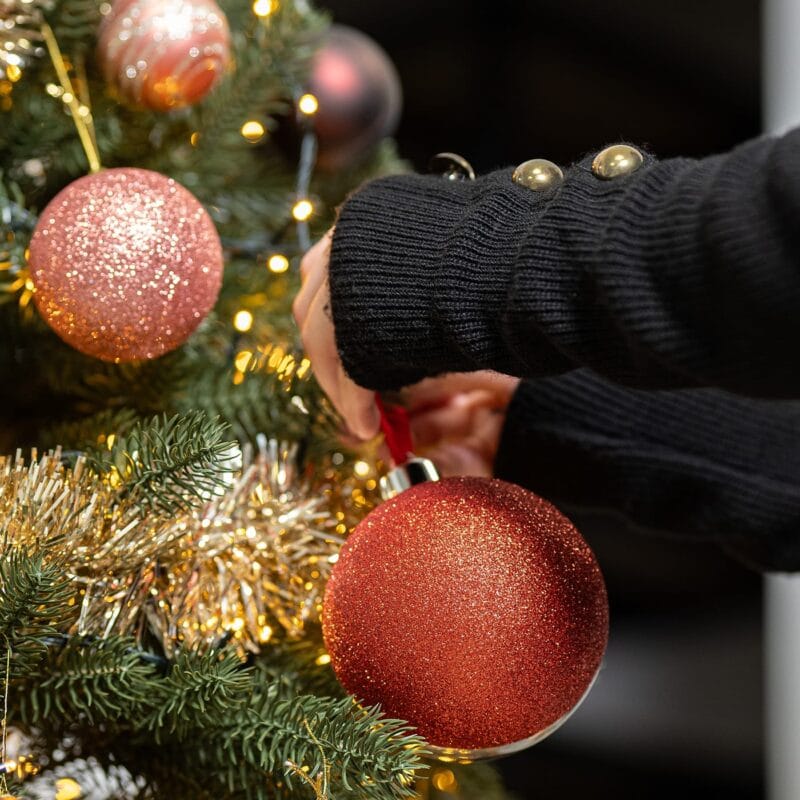 glob mare personalizat pentru bradul de crăciun