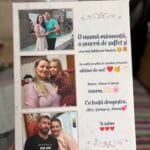 tablou canvas personalizat nașii sunt singura familie