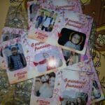 magnet foto martie cu flori