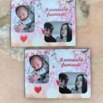 magnet foto martie cu flori