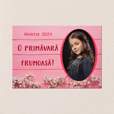 magnet foto martie - o primăvară frumoasă