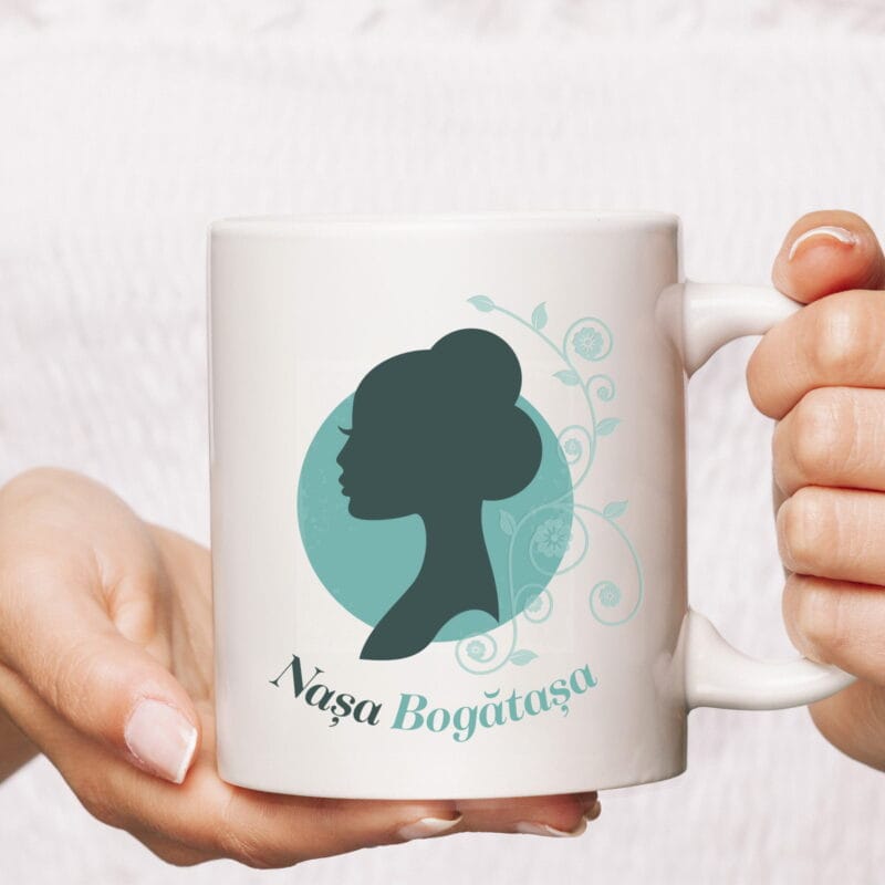 cană nașa bogătașa