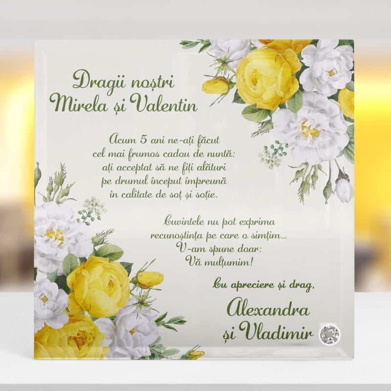 foto sticlă - nași 3