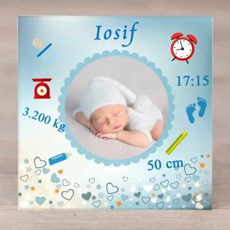 foto sticlă -  bebeluș