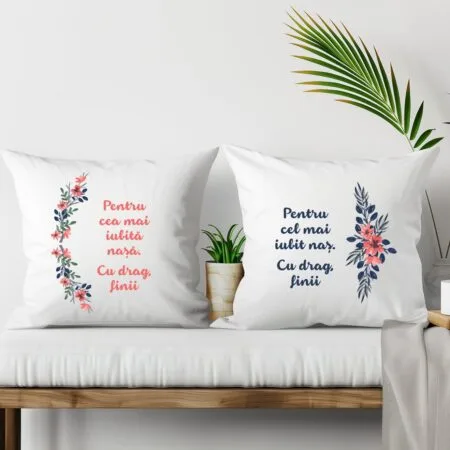 set perne personalizate pentru nași