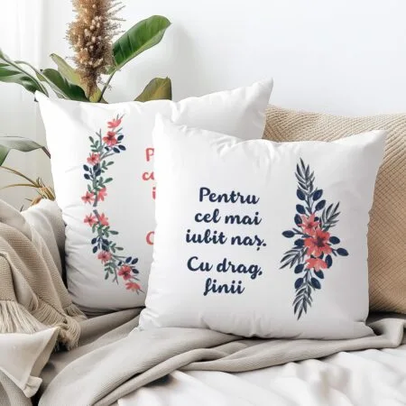 set perne personalizate pentru nași