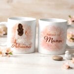 cană pentru mireasă "bride" cadou pentru ziua nunții