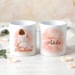 cană pentru mireasă "bride" cadou pentru ziua nunții