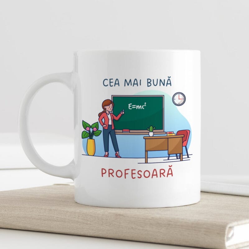cană pentru profesoară