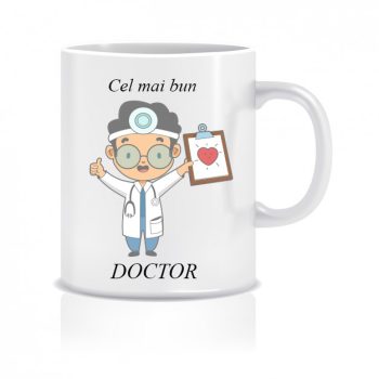 Cană “Cel mai bun doctor”