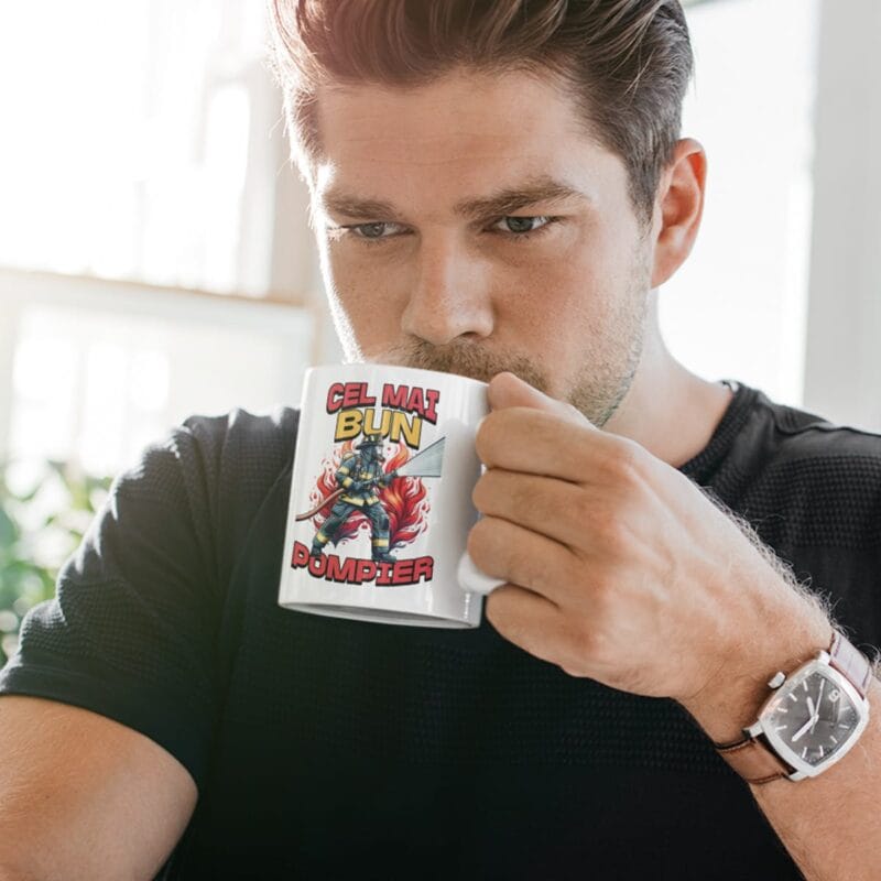 cană pentru pompier