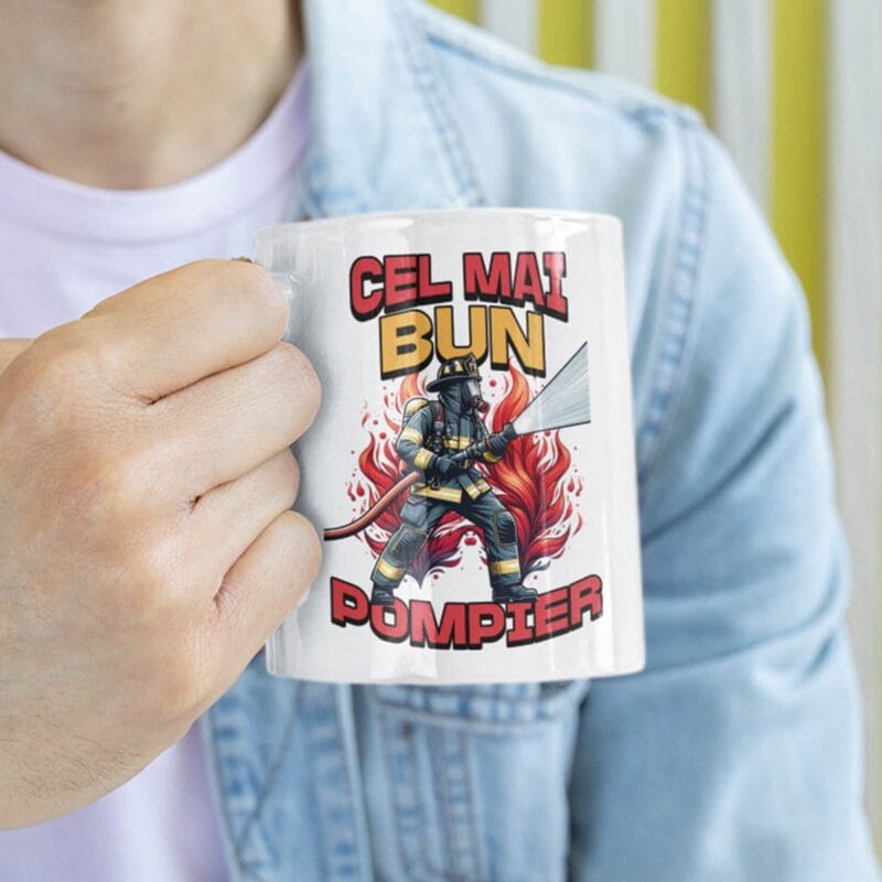 cană pentru pompier