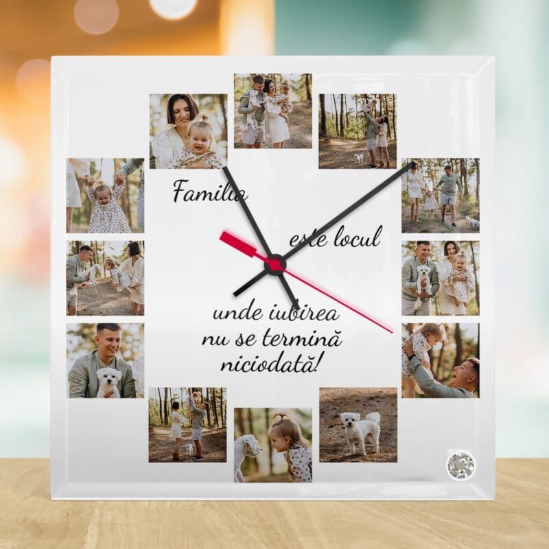 ceas personalizat familia