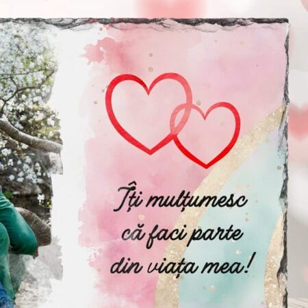piatră personalizata Îți mulțumesc