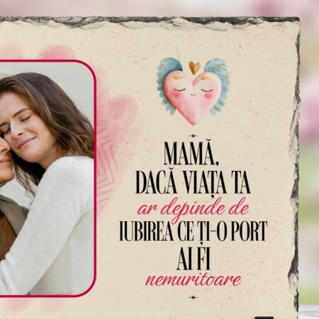piatră personalizata pentru mama