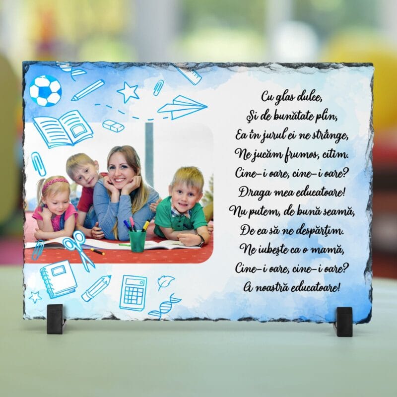 piatră personalizata pentru educatoare / invatatoare