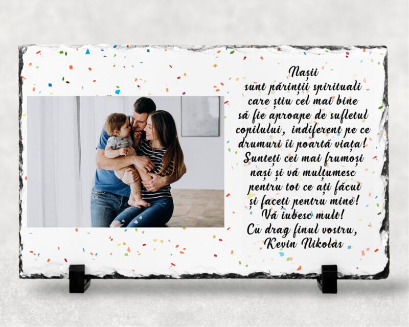 Piatră personalizata Nași