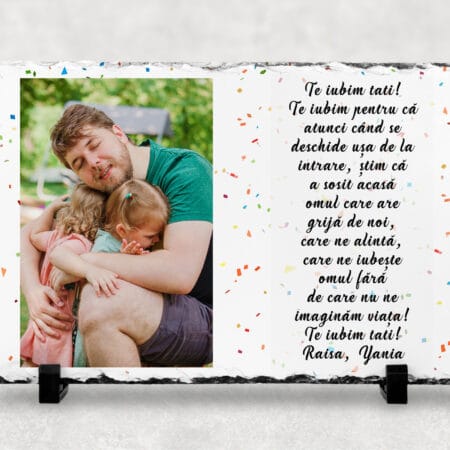 Piatră personalizata pentru Tata