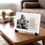 placă ardezie personalizată — cadou tata placă ardezie personalizată — cadou tata