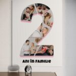 tablou canvas personalizat număr special