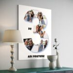 tablou canvas personalizat număr special