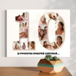tablou canvas personalizat număr special