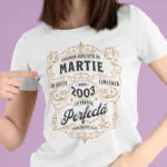 tricou personalizat aniversar pentru o legendă