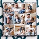 placă ardezie pătrată personalizată cu 9 poze placă ardezie pătrată personalizată cu 9 poze
