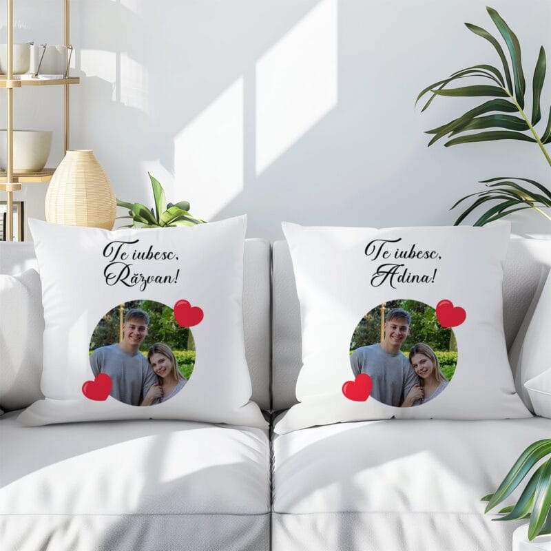 set perne personalizate cuplu - te iubesc