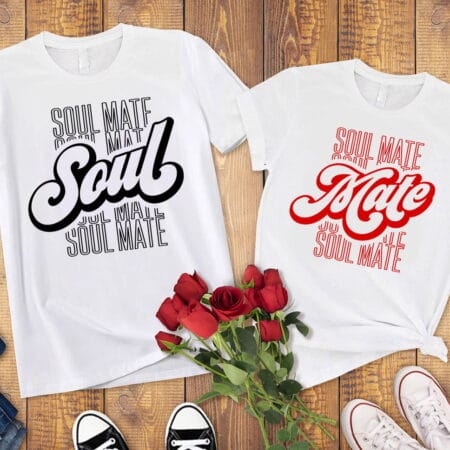 set tricouri personalizate soul mate