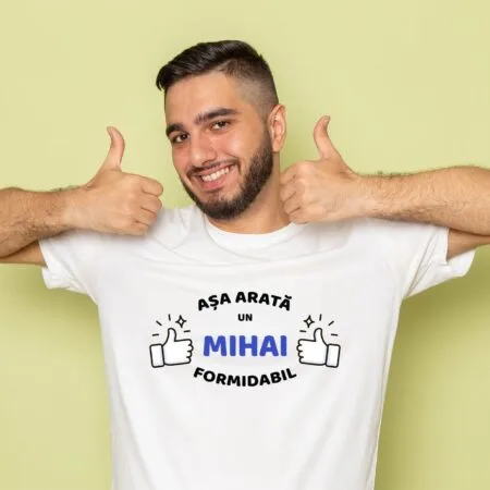 tricou personalizat- asa arata un mihai extraordinar
