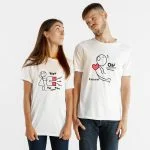 tricouri personalizate - our love story