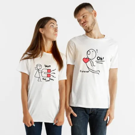 tricouri personalizate - our love story