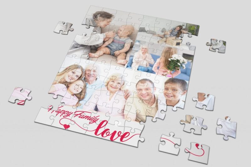 Puzzle personalizat Happy Family