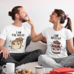 set tricouri personalizate nutella and bread