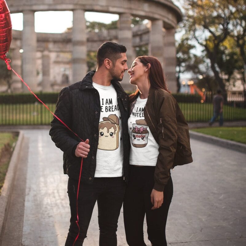 set tricouri personalizate nutella and bread