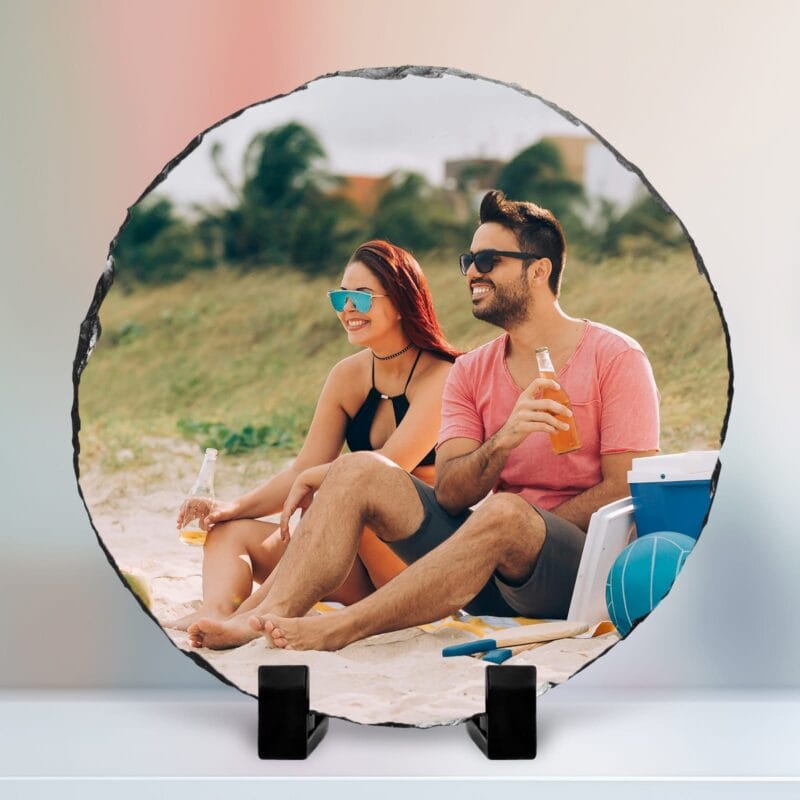 piatră personalizată rotundă