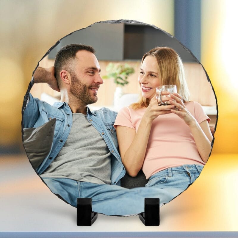 piatră personalizată rotundă