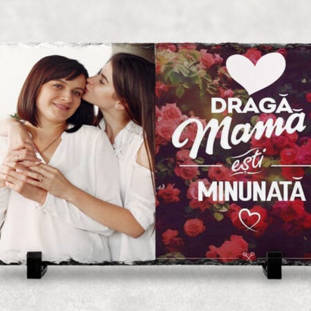 Piatră personalizata Draga Mama