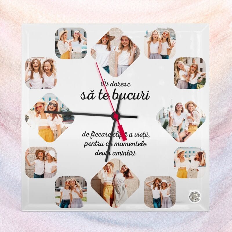 ceas personalizat "Îți doresc"