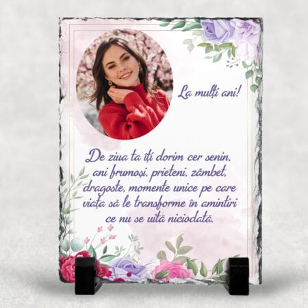 Piatră personalizata Tu esti intreaga mea lume (copiază)