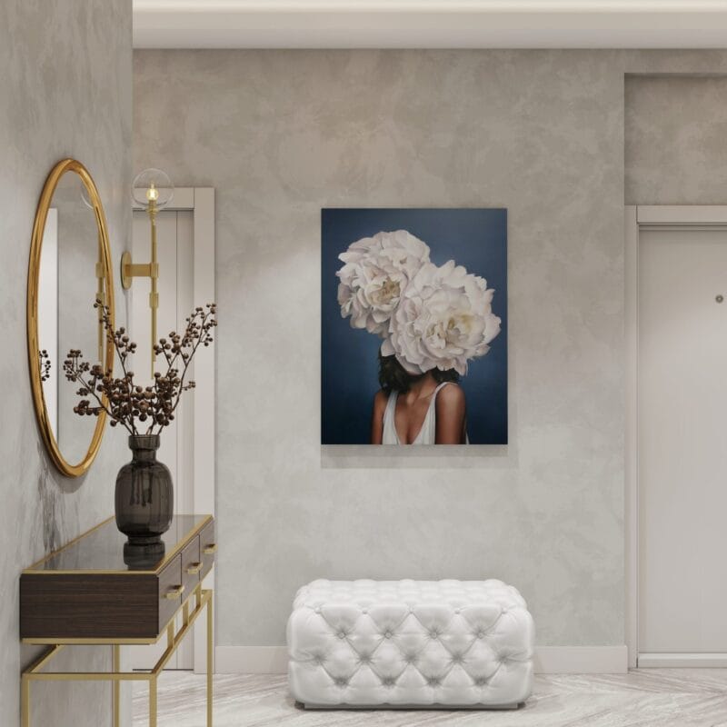 Tablou Canvas Decorativ Marble Grey & Blue (copiază)